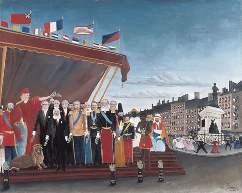 Toile Henri Rousseau 60x90cm pour habiller un grand mur vide avec élégance