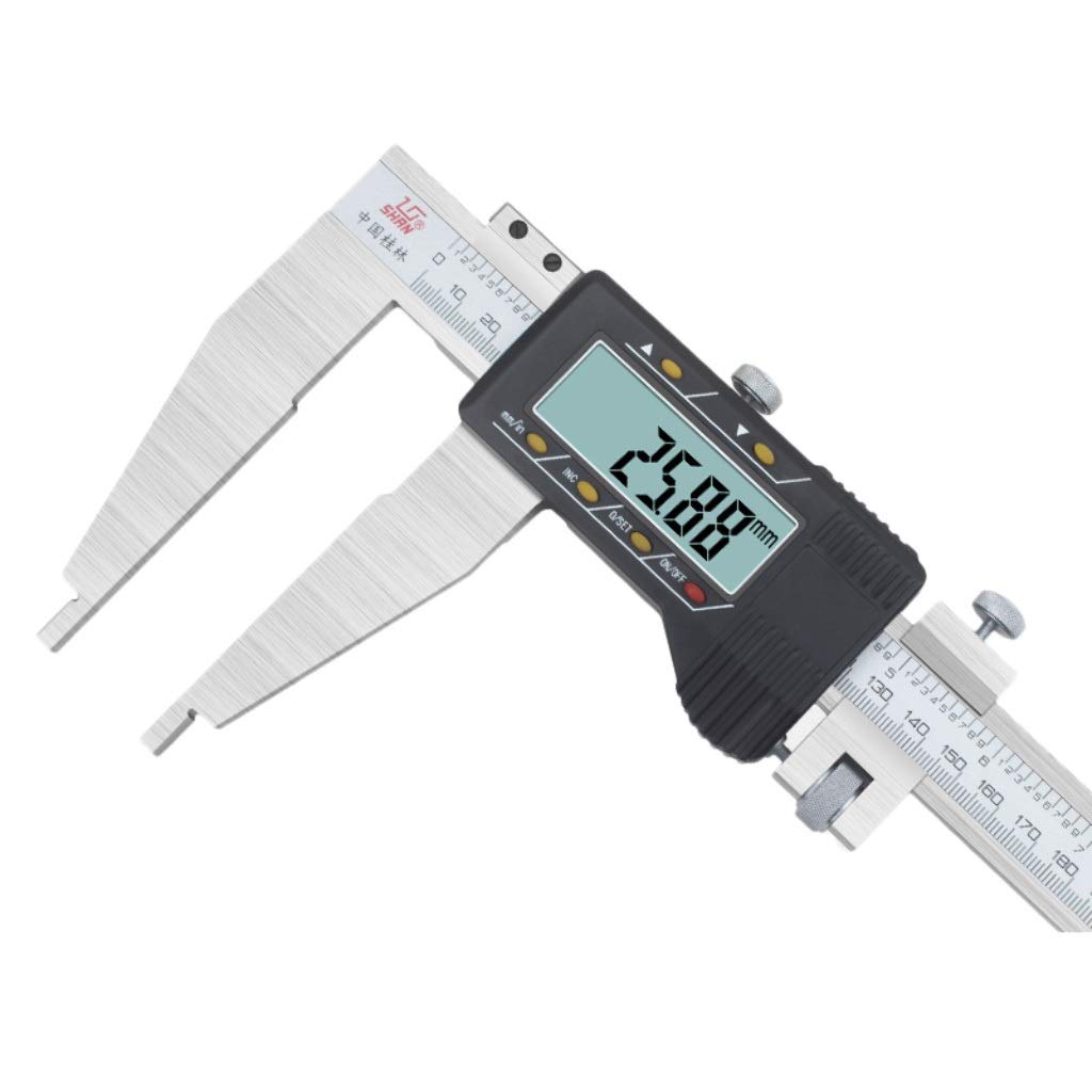 Zaciski Elektroniczny Cyfrowy Caliper Caliper Caliper High Precision Przemysłowe narzędzia pomiarowe Zakres: 0-1000mm