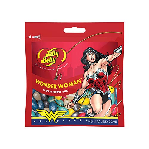 Jelly Belly Super Heroes Wonder Woman Bolsita de Caramelos, 60 Gramos