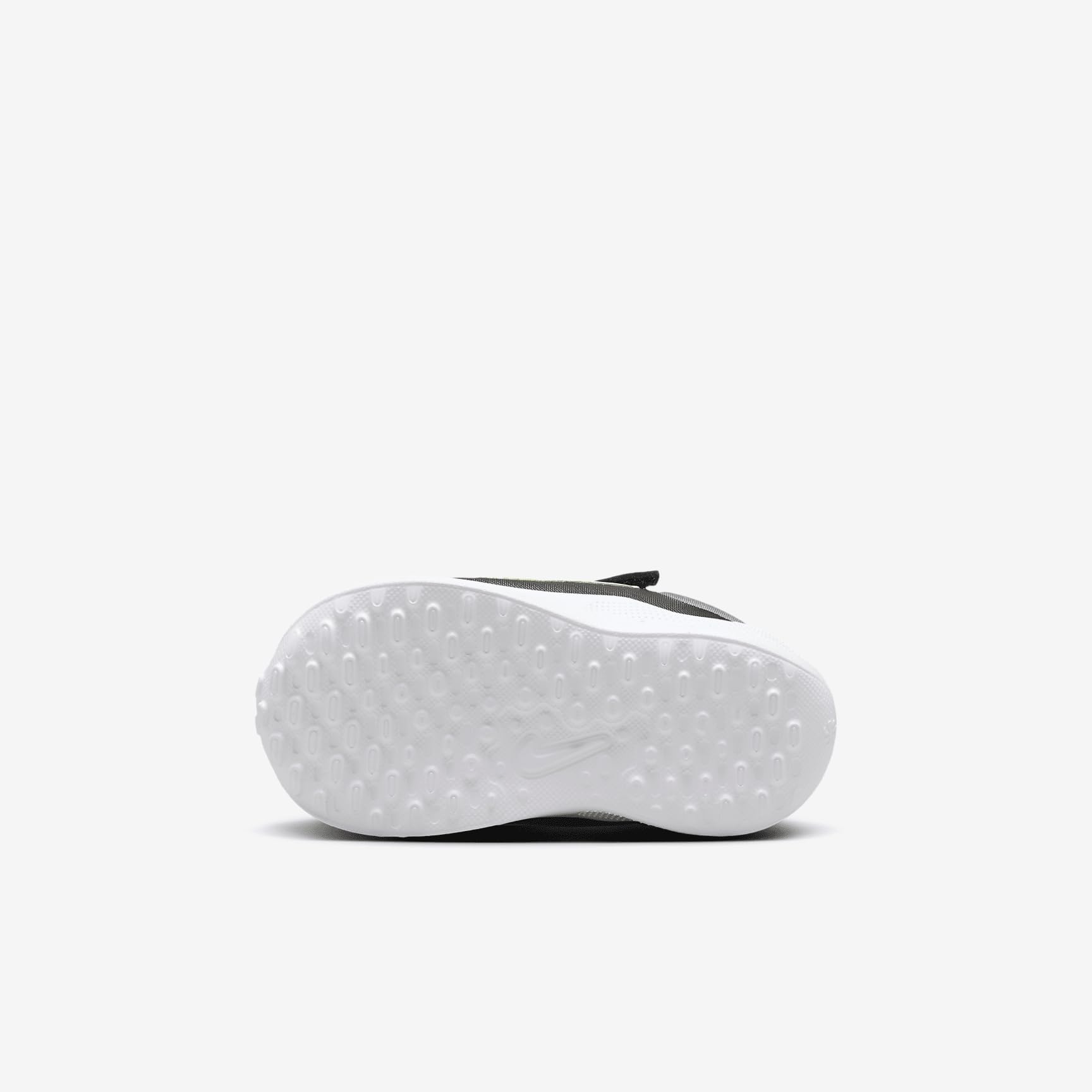 Nike Revolution 7 Baby/Toddler Shoes (FB7691-006, Black/Smoke Grey/White/Barely Volt) Size 7