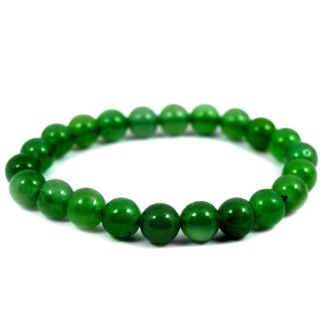 Crystu Natural Green Onyx Bracelet Crystal Stone 8 mm Round Bead Bracelet for Unisex (B07R29L69G) Amazon Price History, Amazon Price Tracker