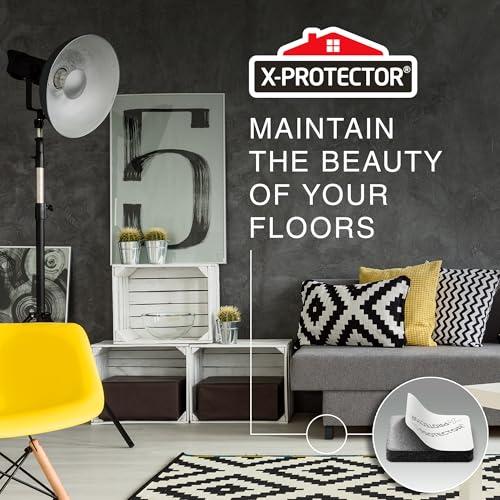 X-PROTECTOR Felt Furniture Pads - 48 PCS 1" - Felt Pads Floor Protectors by X-Protector - Used condition - Image 6