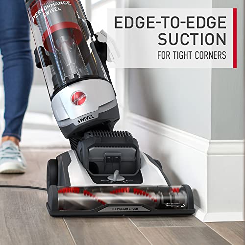 Hoover MaxLife Elite Swivel Vacuum Cleaner with HEPA Media Filtration, Bagless Multi-Surface Upright for Carpet and Hard Floors, UH75100, White by Hoover - Image 4