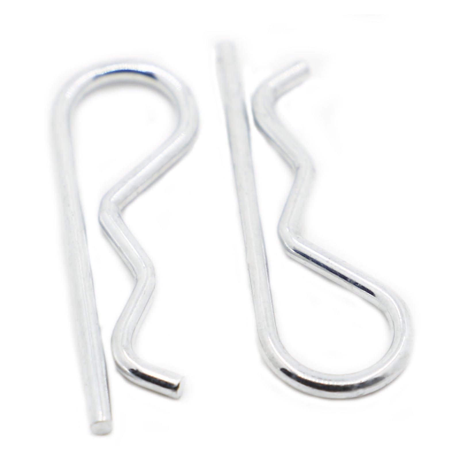 Perno a molla con apertura a R, Clip di fissaggio for coppiglia tipo R con molla in acciaio al(M3x60 5pcs)