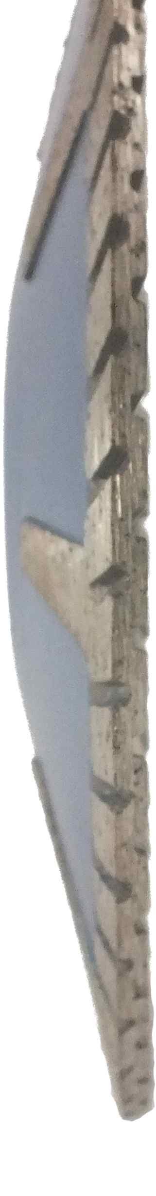 Disco de corte de diamante para granito, cóncavo, diámetro 115 mm, orificio 22,22 mm
