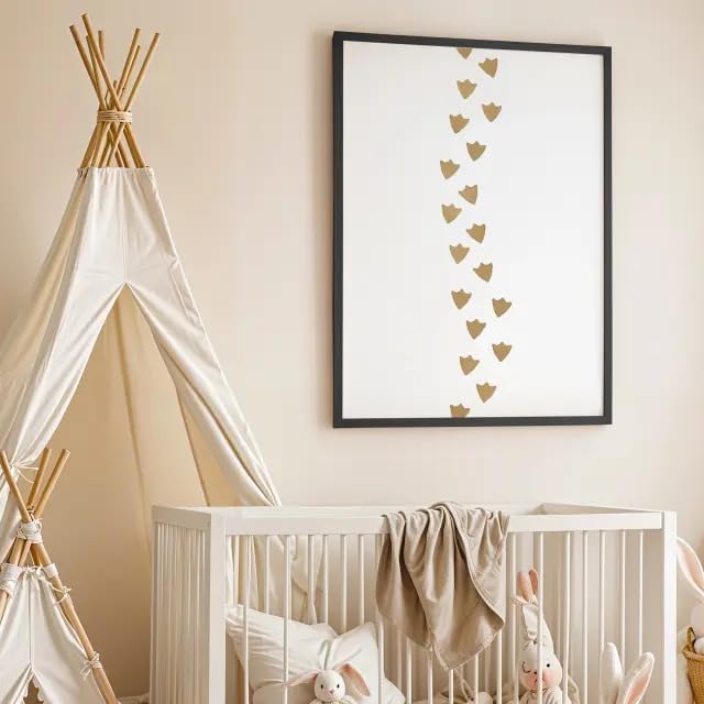 Cuadro duck footprints FASE5 tableau design empreinte oiseau nature - 2