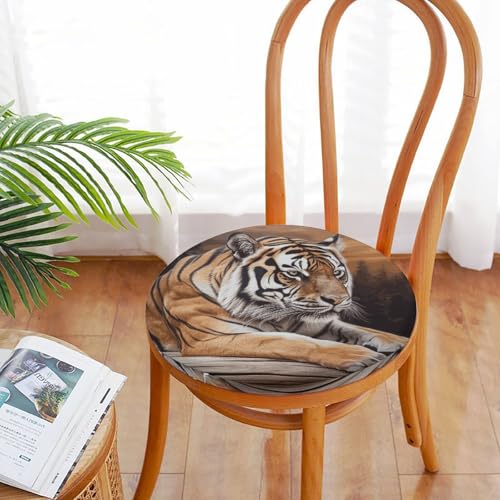 Housse de siège ronde lavable pour protéger et rénover les chaises de cuisine