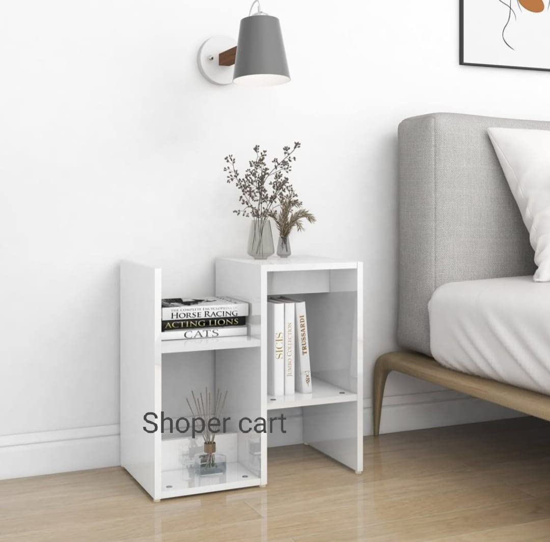 OXMIC End Table for Living Room/Table for Living Room with Storage/Table for Living Room/Table for Living Room without Drawer/Coffee Table for Living Room - Engineered Wood (White) (B0D3QFV49Y) Amazon Price History, Amazon Price Tracker