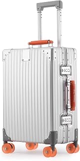 Aluminum Luggage 28inch – 2026 Upgrade Zipperless Suitcase with TSA Lock, 360° Silent Spinner Wheels – Premium Aluminum-Magnesium Alloy Suitcase for Modern Travelers