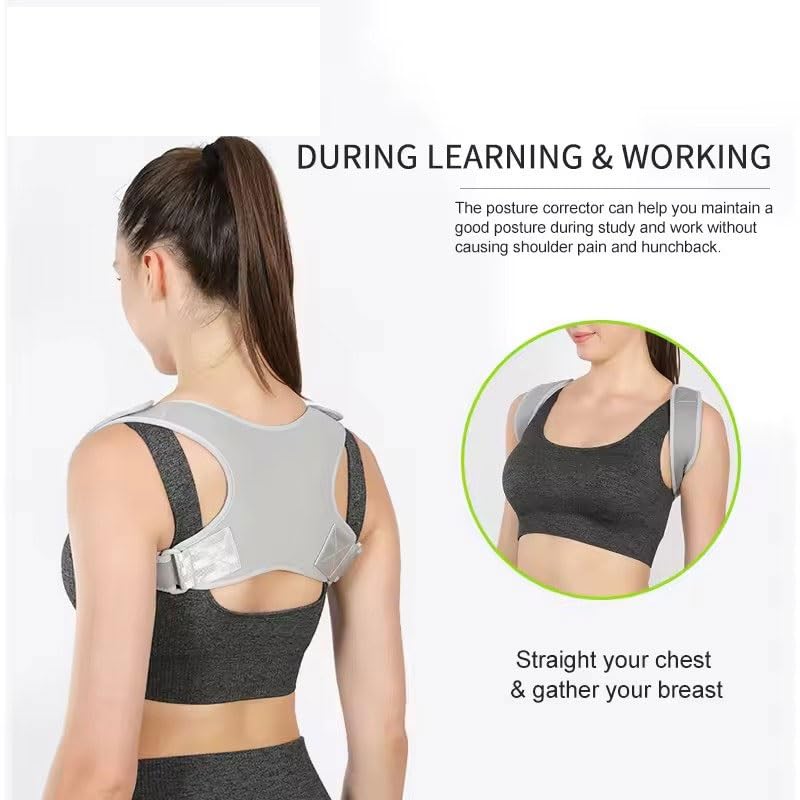 Back Posture Corrector Adjustable Neck Brace Training Equipment Home Office Man Woman Postura Shoulder Support Correction Belt