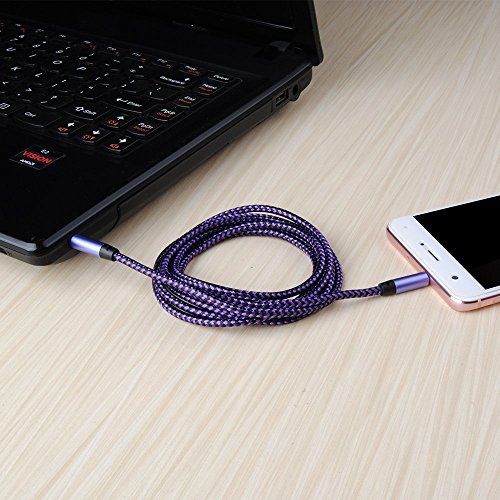 Aux Cable, Cablelovers 3 Pack 5Ft Nylon Braided Hi-Fi Sound Quality Audio Cable 3.5Mm Male To Male Auxiliary Audio Cord For Car Stereos, Iphone, Ipad, Beats Solo 2 3 Headphones, Samsung Galaxy #TOP5