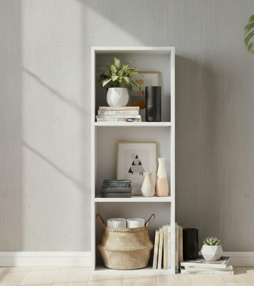 Wooded Cabinet Organizer Test Tube Display Rack White, 3 Tier-image-12