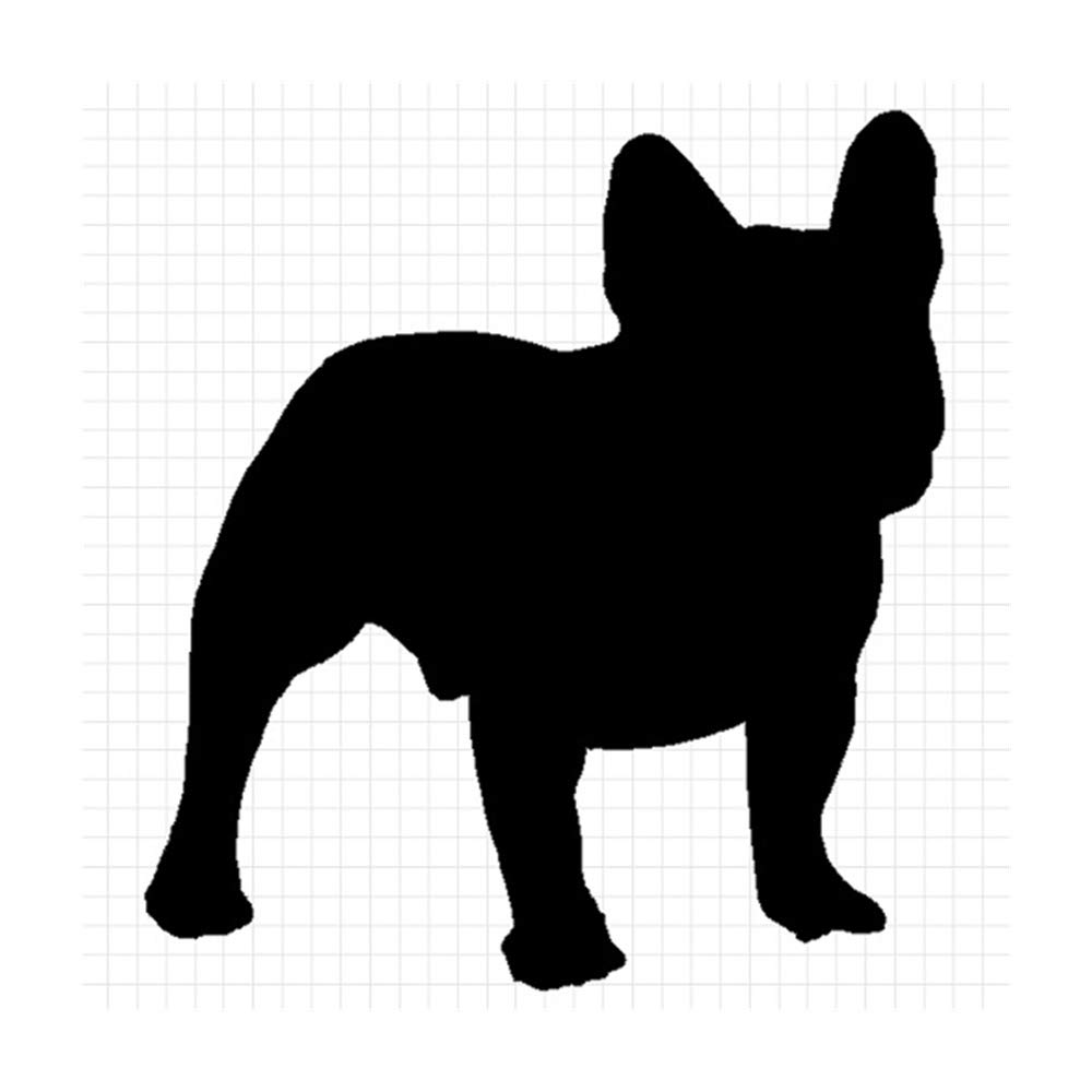 Amazon | フレンチブルドッグ Ver.1 シルエット 犬ステッカー (黒