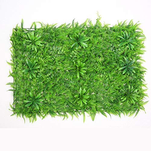 Panneaux de buis artificiels x8 pour haie et décoration murale