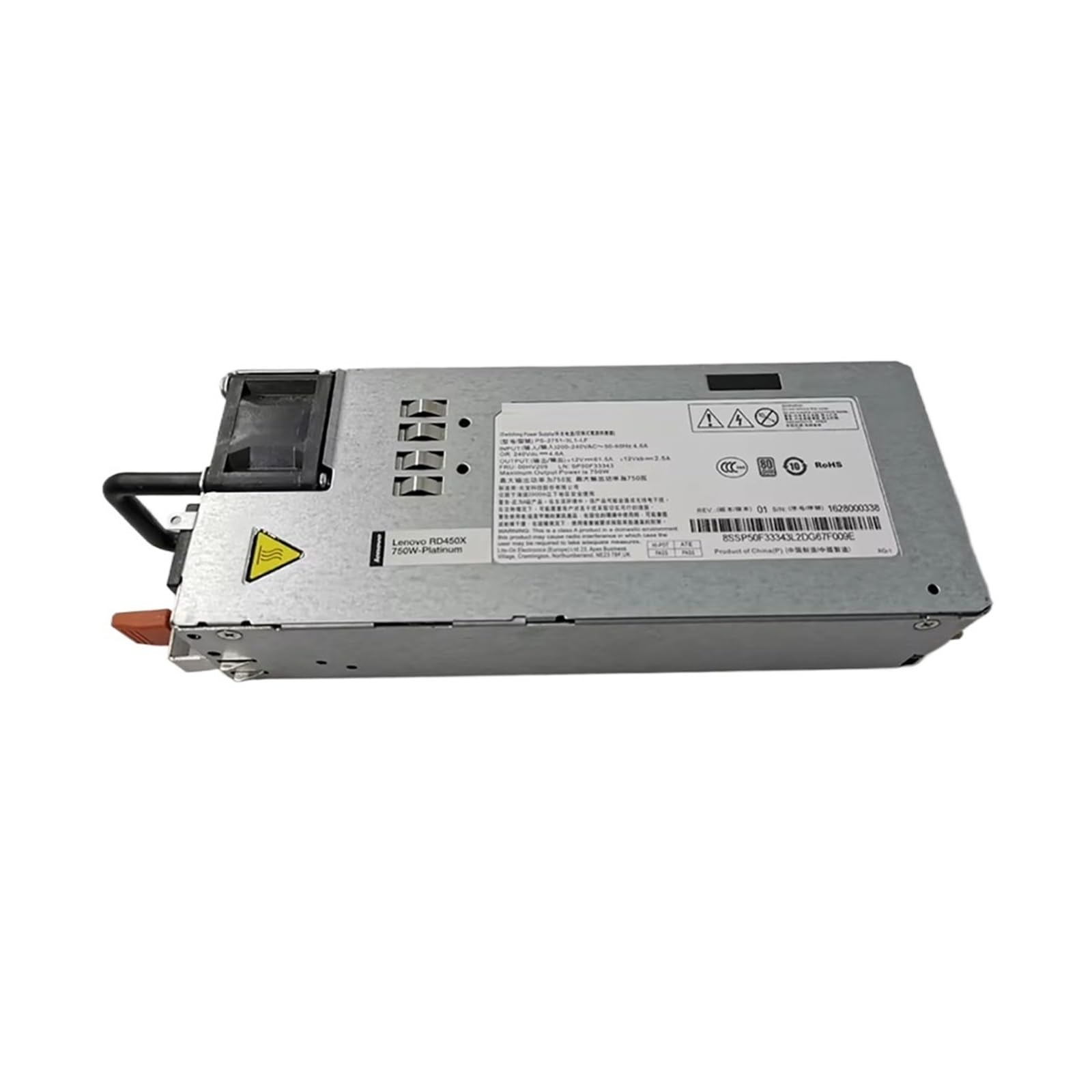 TSCFHGQI RD650 RD550 RD450 RD350X 750W power supply PS-2751-3L1-LF 00HV209