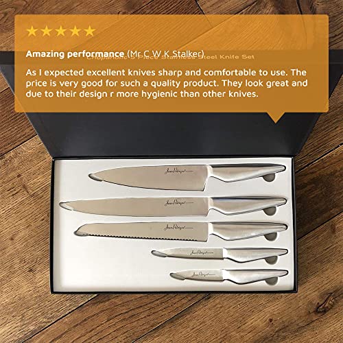 Kitchen-Knives-Set-of-5-Razor-Sharp-Professional-Chef-Knife-Set-Superior-Stainless-Steel-with-Comfortable-Ergonomic-Handles-Kitchen-Accessories-Essentials-Chopping-Cooking-Set-by-Jean-Patrique