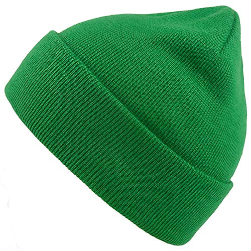 MaxNova St. Patricks Day Green Beanie Women Mens Slouchy Beanie Cap
