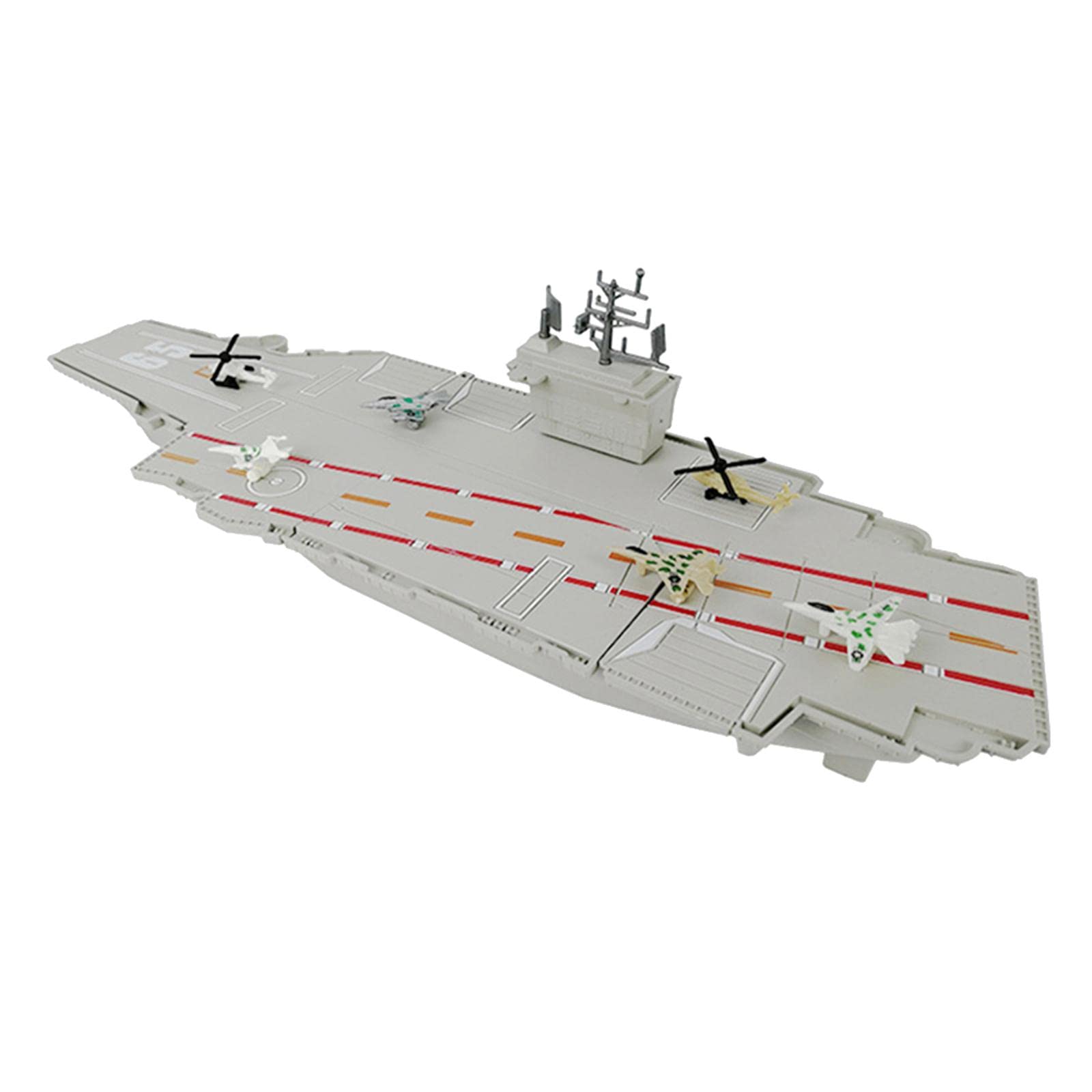 FHS 1/730 Aircraft Carrier Model Kids Children Toy Gifts Office Decor Ornament - Image 5 thumbnail