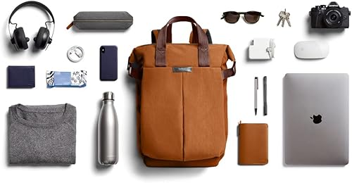 Miniatura 6 de Bellroy Tokyo Totepack, mochila convertible tejida resistente al agua y bolso tote - Bronce