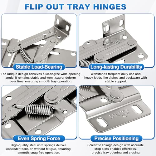 Image of 11 inch Tip-Out Plastic Sink Trays + Newly Steel Sink Tip Out Tray Hinges