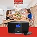 Aiwa Wireless Speaker - Unleash Powerful Sound and Versatile Connectivity - Experience Bluetooth Freedom, FM Radio, Clock, 20W RMS, LCD Display, and Alarm Clock Functionality