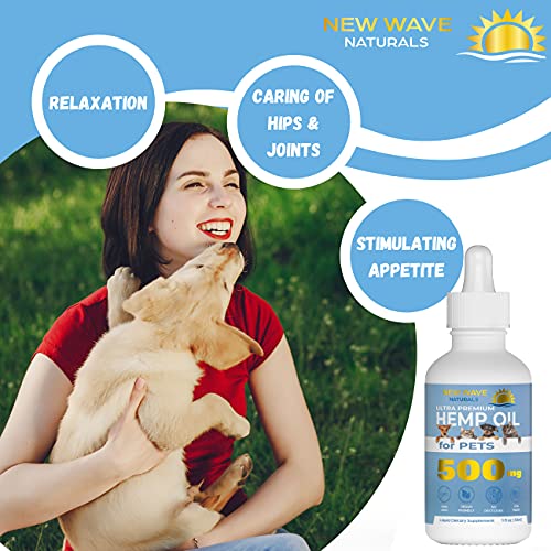 Hemp Oil for Pets - 500mg - Promote a Healthy Lifestyle for Your Pet with The Best Hemp Oil for Pets - Non Flavored - Image 4