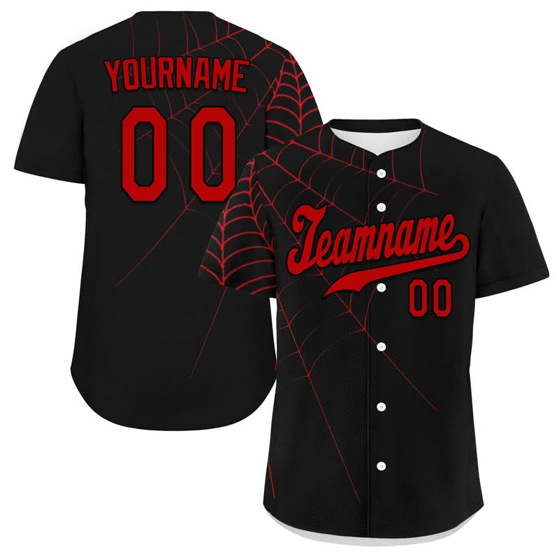 coolcustomize Custom Skull Baseball Jersey for Men Youth Team Gothic Sports Uniform Short Sleeve Softball Shirts with Name/Logo โ image 1