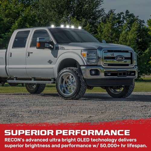 RECON Kit 5 luces LED para cabina F250 F350 F450 F550 99-16 miniatura 5