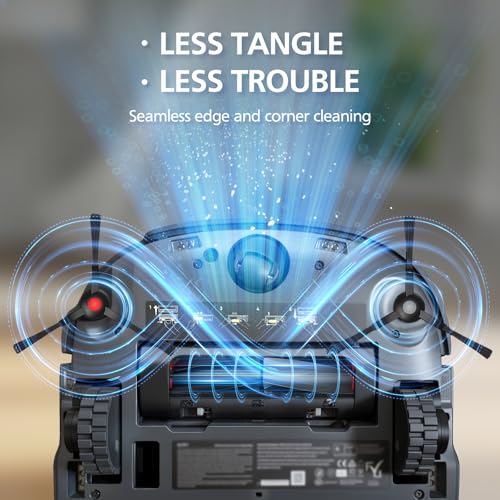 Image of E25 E28 Accessories for eufy E25 / E28 Robot Vacuum | Replacement Parts: Dual Main Roller Brushes, 2*Mopping Rollers, 6*Side Brushes, 4*HEPA Filters, 6*Dust Bags, 1*Cleaning Tool
