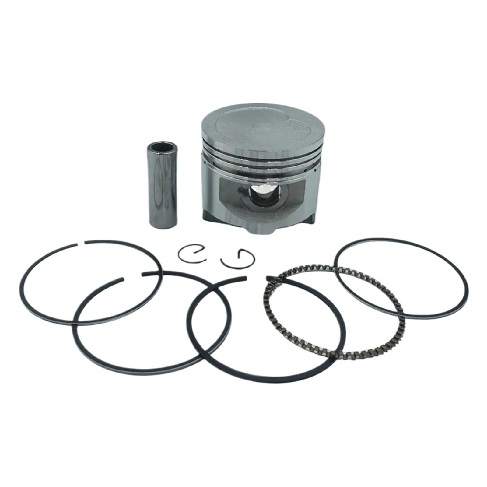 Fasce Elastiche Per SYM150 Per SYM 150cc Per SanYang Per Scooter 59mm Foro 15mm Polso Spille Montaggio Con Anelli Moto Pistone Kit Pistone