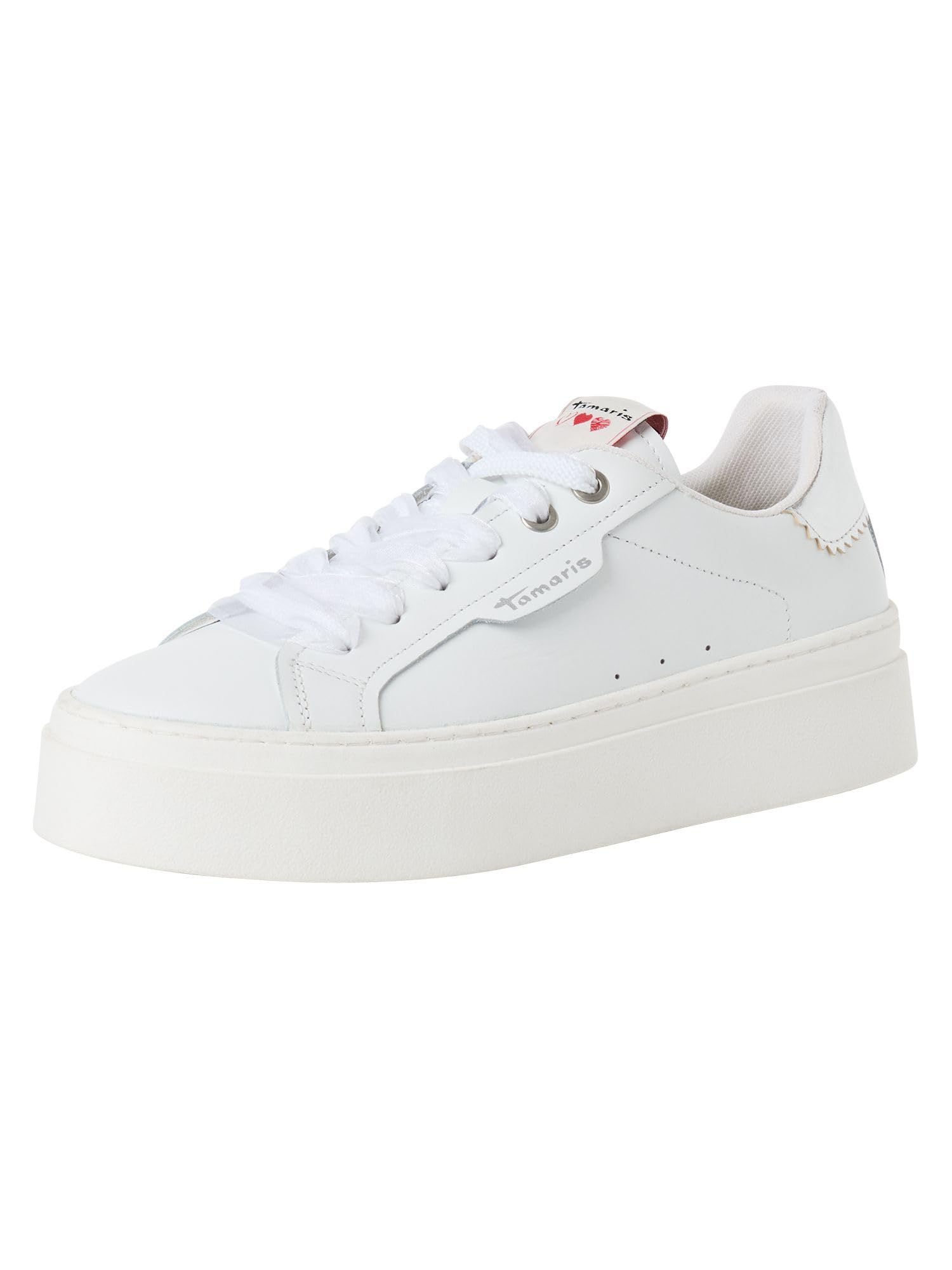Tamaris Women Sneaker Low white 8 UK