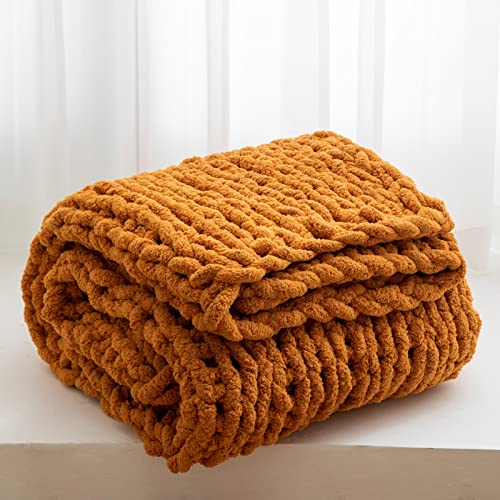 WESHIONGOO Chunky Knit Blanket Throw...