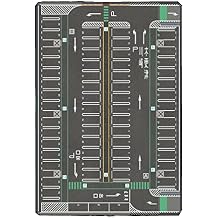 TAPDRA 1/64 Parking Lot Mat Model Car Vehicle Scene Display Large Garage Toy Mouse Pad JP-Packed in Roll