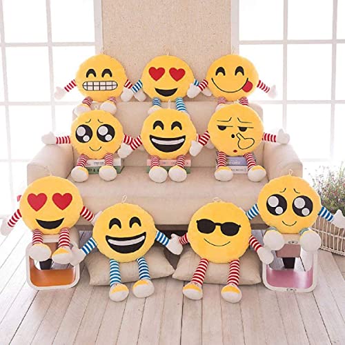 Image of Fun4you Plush Pillow Soft Toy for Kids - Cute Heart Eyes Cushion, Soft Stuffed Pillow Toy for Bed Sofa Room Decor, Gift Toy for Boys Girls (30 CM)