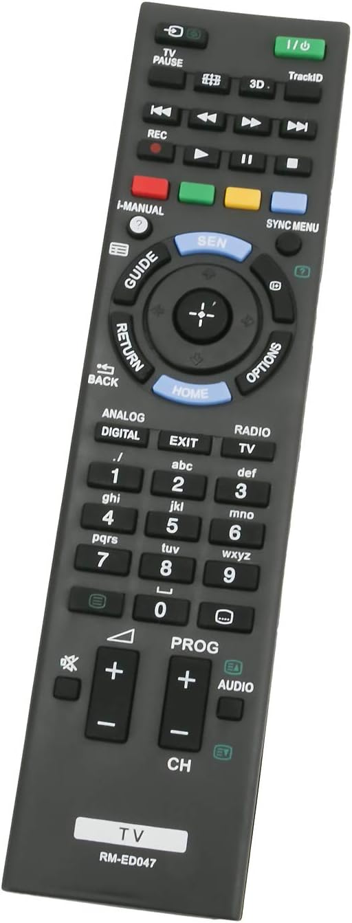 VINABTY RM-ED047 Replaced Remote For Sony KDL-55HX853 KDL-40HX750 KDL-32R420B KDL-40BX421 KDL-32HX751 KDL-32HX750 KDL-65X830B KDL-37L4000 KDL-40S4100 XBR-85X950B KDL-19M4000 KDL-55HX855 KDL-46S4100 TV - Image 4