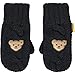 Produktbild Steiff Mädchen mit süßer Teddybärapplikation Handschuhe, Navy, 030
