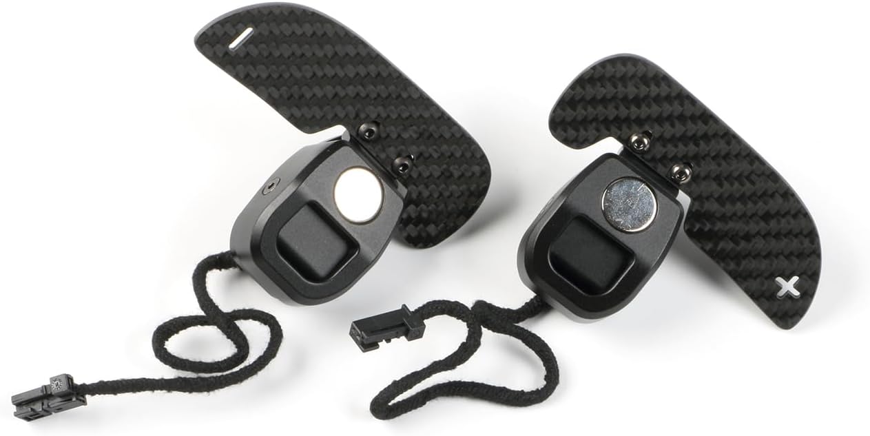 Car Interior Steering Wheel Paddle Shifter Extension for Mercedes Benz AMG Class 2016-2022 Carbon Fiber