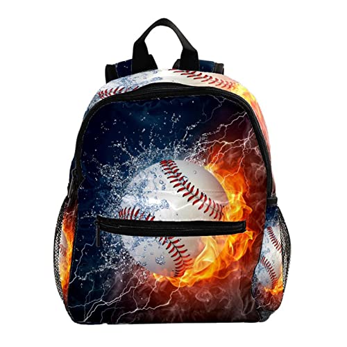 Sac à dos enfants motif baseball pour l'école maternelle et les sorties