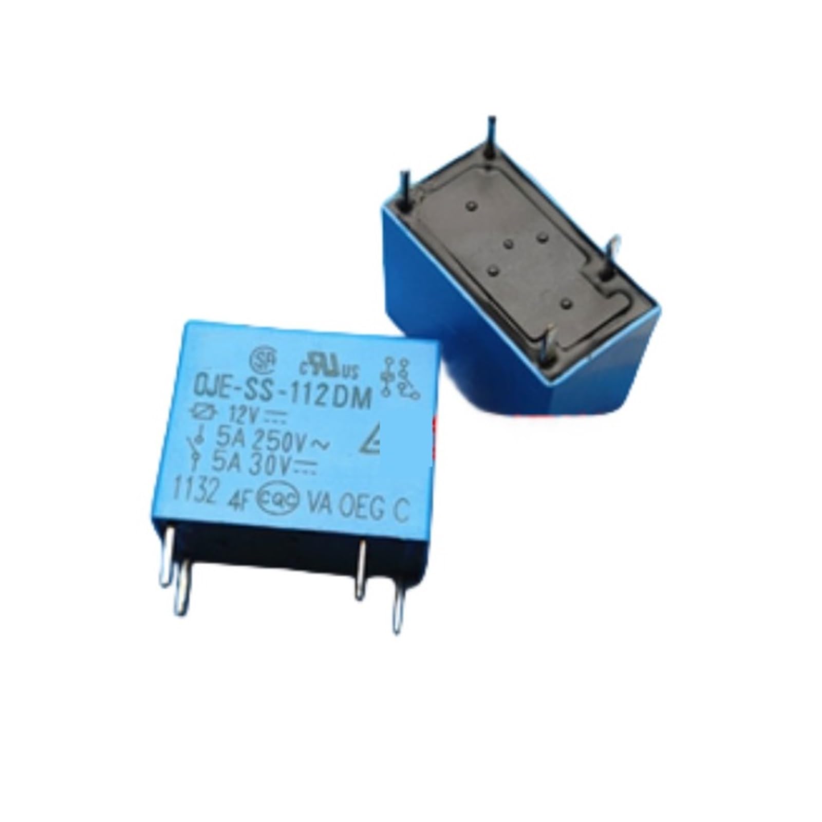 5PCS OJE-SS-105DM OJE-SS-112DM OJE-SS-124DM 4PIN 5A RELAY(OJE-SS-105DM)