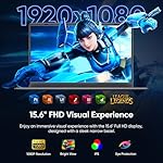 Coolby 15.6inch Laptop, 12GB RAM/256GB SSD, 1920x1080 IPS Display, Intel N95(Beats N5095) Quad Core Laptop Computer, Support Fingerprint, WiFi 5, BT - Image 5