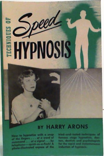 Techniques of Speed Hypnosis [Unknown] B0007EHGTW Book Cover
