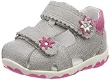 Grau Superfit Baby Mädchen Fanni Sandalen, Grau (Hellgrau/Metallic 25), 26 EU