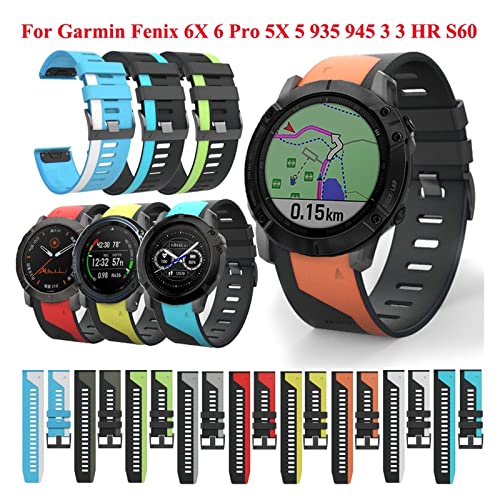 Bracelet montre connectée 22mm agate compatible Fenix 5 et 6