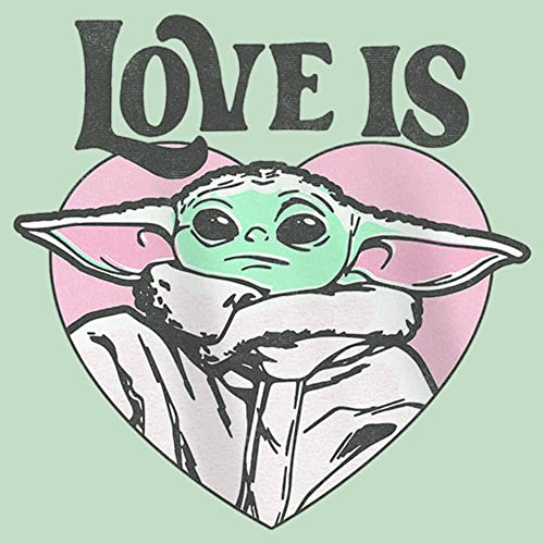 Image of The Mandalorian Girl's Star Wars Love is Grogu T-Shirt
