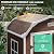 Outdoor Storage Shed 6 x 4.5 ft, Garden Resin Tool Shed with Window&Vents,Lockable Door&Ramp,Waterproof Storage Shed with Floor Suitable for Patios,Gardens, Backyards and Construction Sites