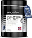 Pure Marine Collagen Powder - 5000mg - Hydrolyzed Collagen Peptides Type 1 - Supplements for Women and Men, for Hair, Skin and Nails - Unflavored, 300g, 60 Servings