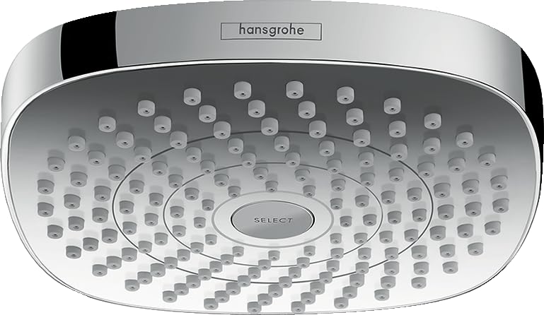 Pommeau de douche hansgrohe Croma Select E 04925000, l'excellence du design chromé