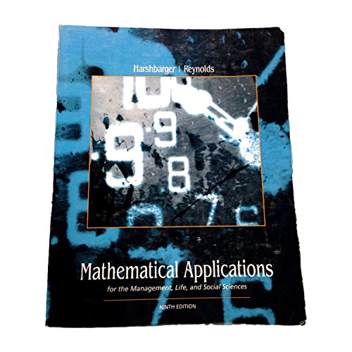 MATHEMATICAL APPLICATIONS >CUS 1111468656 Book Cover