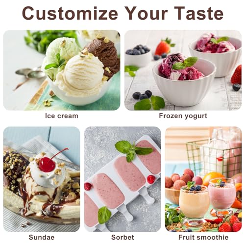 Slushy Maker, Eiscreme-Maschine für Kinder mit Löffel, 450 ml, USB-Ladegerät, wiederverwendbar, Frozens Squeeze Cup aus Silikon, Quick Frozen Becher, Slushy Eisbecher für DIY Zuhause – Bild 8