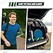 MUKESKY Hockey Training Mat, Non-Slip Quiet Hockey Training Equipment, Ball Control and Drag Ball Training Mat for Indoor and Outdoor Practice, Ideal Gift for Hockey Training Enthusiasts (59 * 35.4IN)